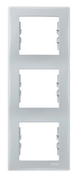RAMKA POTRÓJNA PIONOWA SZARA SEDNA - SDN5801333 - SCHNEIDER ELECTRIC