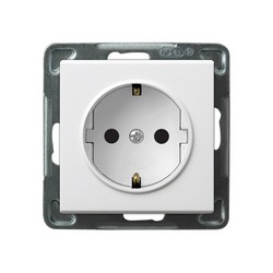 GNIAZDO POJEDYNCZE Z UZIEMIENIEM SCHUKO SONATA - GP-1RS/m/00 - OSPEL