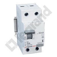 WYŁĄCZNIK RÓŻNICOWY 25A/30MA 2 POLOWY TYP AC RX3 - 402024 - LEGRAND