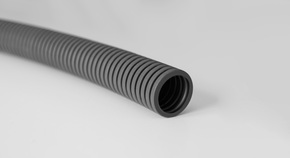 PESZEL RURA KARBOWANA SR. 28/23 PVC Z PILOTEM 50M 750N SZARA - 10350 - TTPLAST