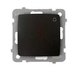 ŁĄCZNIK ZWIERNY "ŚWIATŁO" CZEKOLADOWY METAL KARO - ŁP-5S/m/40 - OSPEL