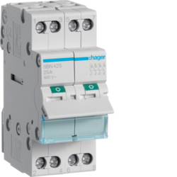 MODUŁOWY ROZŁĄCZNIK IZOLACYJNY 25A 4-POLOWY - SBN425 - HAGER - BERKER