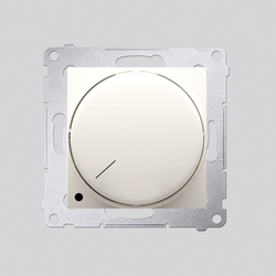 ŚCIEMNIACZ OBROTOWY DWUBIEGUNOWY DO LED ŚCIEMNIALNYCH 230V (MODUŁ) 5-215W KREM SIMON 54 - DS9L2.01/41 - KONTAKT SIMON
