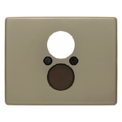 ELEMENT CENTRALNY DO GNIAZDA GŁOŚNIKOWEGO JASNY BRĄZ METAL ARSYS - 11840001 - HAGER - BERKER