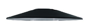 DASZEK ALUMINIOWY MALOWANY CZARNY DO AURIS 600 - 923602 - SŁUPY - ROSA