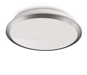 OPRAWA DOMOWA PLAFONIERA LED 3W IP20 2700K 270LM Z ŹRÓDŁEM EEL=A+ DENIM CHROME - 309401116 - PHILIPS ŹRÓDŁA