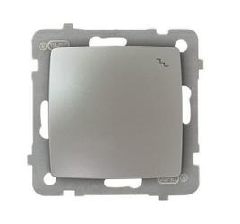 ŁĄCZNIK SCHODOWY SREBRNY PERŁOWY KARO - ŁP-3S/m/43 - OSPEL