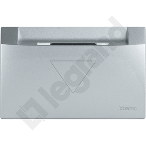 PLAKIETKA ŁĄCZNIKA HOTELOWEGO 2 MODUŁY ALUMINIUM AXOLUTE  - HC4547 - LEGRAND