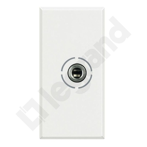 GNIAZDO AUDIO JACK 3,5 1 MODUŁ BIAŁY AXOLUTE - HD4280 - LEGRAND