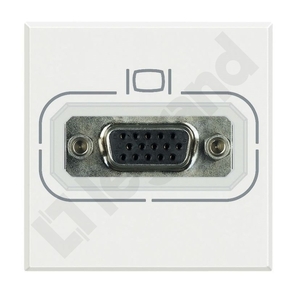 GNIAZDO WIDEO HD15 2 MODUŁY BIAŁY AXOLUTE - HD4282 - LEGRAND