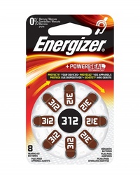 BATERIA SŁUCHOWA 312 (8 SZT.) - 349245 - ENERGIZER