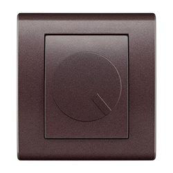 ŚCIEMIACZ OBROTOWY 400W CZEKOLADOWY BEZ RAMKI CATRIN  - 2117-14 - ELEKTRO-PLAST NASIELSK