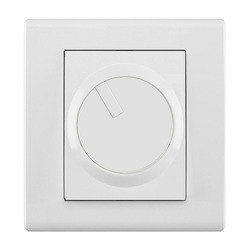 ŚCIEMIACZ OBROTOWY400W BIAŁY BEZ RAMKI CATRIN  - 2117-10 - ELEKTRO-PLAST NASIELSK