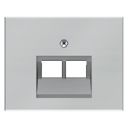 ELEMENT CENTRALNY DO GNIAZDA PRZYŁĄCZENIOWEGO UAE PODWÓJNEGO STAL SZLACHETNA NIERDZEWNA K.5 - 14097004 - HAGER - BERKER