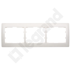 RAMKA POTRÓJNA POZIOMA ARCTIC SISTENA LIFE - 771003 - LEGRAND