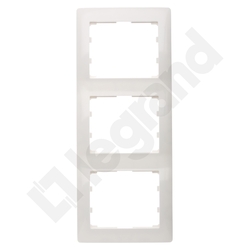 RAMKA POTRÓJNA PIONOWA ARCTIC SISTENA LIFE - 771007 - LEGRAND
