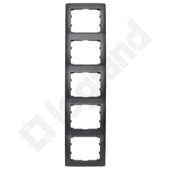 RAMKA PIĘCIOKROTNA PIONOWA CHOCO SISTENA LIFE  - 771209 - LEGRAND