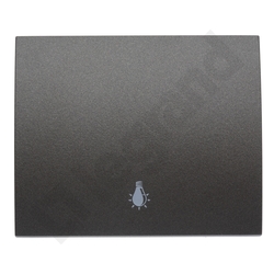 KLAWISZ POJEDYNCZY Z SYMBOLEM LAMPY CHOCO SISTENA LIFE - 771244 - LEGRAND