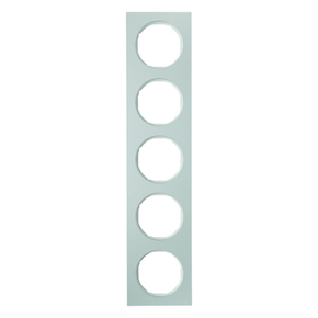 RAMKA PIĘCIOKROTNA ALU/BIAŁY R.3 - 10152274 - HAGER - BERKER