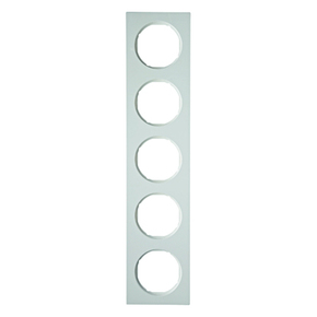 RAMKA PIĘCIOKROTNA BIAŁY POŁYSK R.3 - 10152289 - HAGER - BERKER
