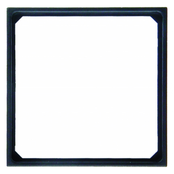 PIERŚCIEŃ ADAPTACYJNY DO PŁYTKI CENTRALNEJ 50 X 50 MM ANTRACYT B.KWADRAT/B.3/B.7  - 11091616 - HAGER - BERKER