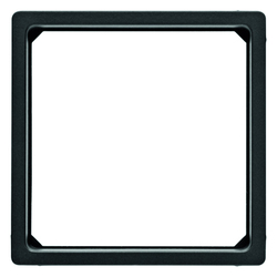 PIERŚCIEŃ ADAPTACYJNY DO PŁYTKI CZOŁOWEJ 50 X 50 MM ANTRACYT AKSAMIT Q.1/Q.3  - 11096076 - HAGER - BERKER