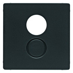 ELEMENT CENTRALNY DO GNIAZDA GŁOŚNIKOWEGO ANTRACYT AKSAMIT Q.1/Q.3 - 11966086 - HAGER - BERKER