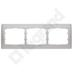 RAMKA POTRÓJNA POZIOMA PEARL SISTENA LIFE - 771503 - LEGRAND