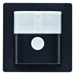 NASADKA CZUJNIKA RUCHU KOMFORT 1.1 M QUICKLINK ANTRACYT AKSAMIT LAKIEROWANY Q.1/Q.3 KNX RF  - 85345126 - HAGER - BERKER