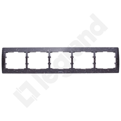 RAMKA PIĘCIOKROTNA POZIOMA COCOA BROWN SISTENA LIFE - 771705 - LEGRAND
