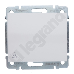 ŁĄCZNIK JEDNOBIEGUNOWY IP44 10AX ARCTIC SISTENA LIFE - 775852 - LEGRAND