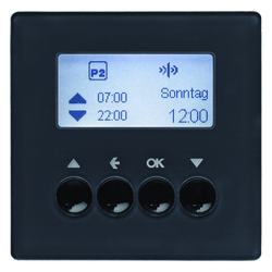 ŻALUZJOWY ŁĄCZNIK CZASOWY QUICKLINK ANTRACYT Q.1/Q.3 KNX RF  - 85745126 - HAGER - BERKER