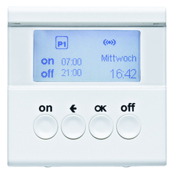 ŁĄCZNIK CZASOWY QUICKLINK BIAŁY MAT S.1/B.3/B.7 KNX RF  - 85745288 - HAGER - BERKER