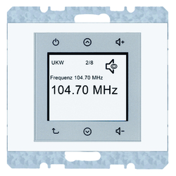 RADIO TOUCH BIAŁY MAT K.1 - 28847009 - HAGER - BERKER