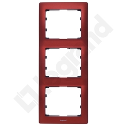 RAMKA POTRÓJNA PIONOWA MAGIC RED SISTENA LIFE - 771907 - LEGRAND