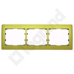 RAMKA POTRÓJNA POZIOMA MAGIC GREEN SISTENA LIFE - 771923 - LEGRAND