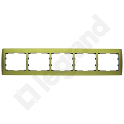 RAMKA PIĘCIOKROTNA POZIOMA MAGIC GREEN SISTENA LIFE - 771925 - LEGRAND