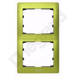 RAMKA PODWÓJNA PIONOWA MAGIC GREEN SISTENA LIFE - 771926 - LEGRAND