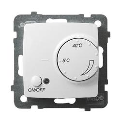 REGULATOR TEMPERATURY Z SONDĄ PODPODŁOGOWĄ BIAŁY KARO - RTP-1S/m/00 - OSPEL