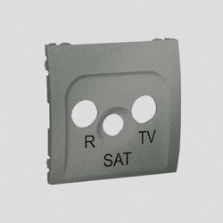 POKRYWA GNIAZDA ANTENOWEGO RTV-SAT GRAFIT SIMON CLASSIC - MASP/25 - KONTAKT SIMON