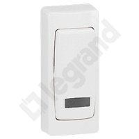 PRZYCISK JEDNOBIEGUNOWY MINI 6A-250V~ OTEO  - 086088 - LEGRAND