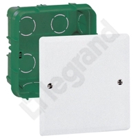 PUSZKA ROZGAŁĘŹNA DO SCIANY MUROWANEJ 85X85X40 MM BATIBOX  - 089271 - LEGRAND