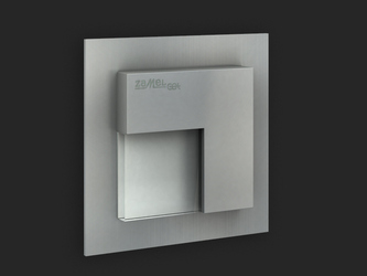 OPRAWKA ŚCIENNA PUNKTOWA P/T 1.1W IP20 230V ALUMINIUM BAR. B.ZIMNA TIMO Z.RAM. 07-221-11 - LED10722111 - ZAMEL