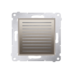 GŁOŚNIK 2 W 16 OHM MODUŁ ZŁOTY MAT SIMON 54  - D05562.01/44 - KONTAKT SIMON