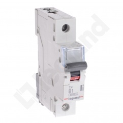 WYŁĄCZNIK NADPRĄDOWY B 1A 1 POLOWY CHARAKTERYSTYKA B S301 - 403349 - LEGRAND