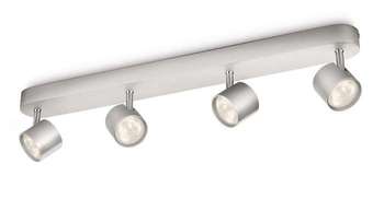 OPRAWA SUFITOWA 4X3W ALUMINIUM STAR - 562444816 - PHILIPS ŹRÓDŁA