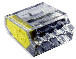 ZŁĄCZKA SAMOZACISKOWA BEZGWINTOWA 4 STYKI TRANSPARENTNA PC2254-CL 2,5 MM2 - 89023000 - SIMET