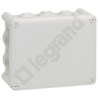 PUSZKA PROSTOKĄTNA Z PRZEPUSTAMI 155X110X74 MM PLEXO55  - 092042 - LEGRAND