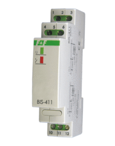 PRZEKAŹNIK BISTABILNY 16A STEROWANIE 230V AC LUB 24V ON/OF BIS-411I - BIS-411i - F&F