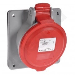 GNIAZDO TABLICOWE 16A 3P+Z 230V IP44 P17 TEMPRA PRO - 555189 - LEGRAND